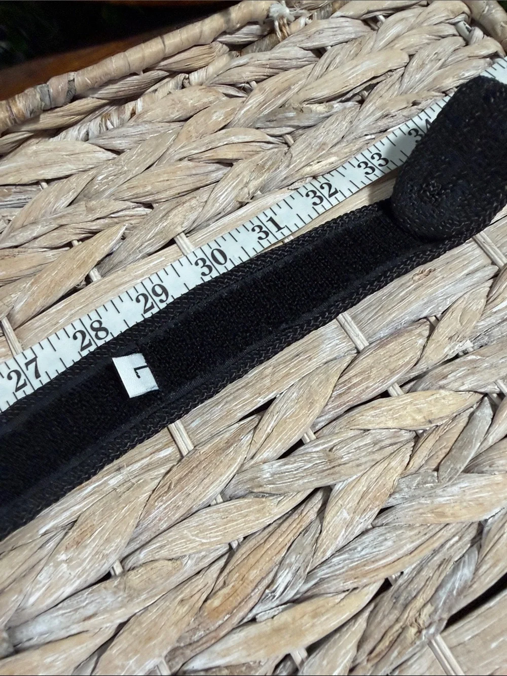 INC International Concepts Black Belt with Antique Gold Filigree Panels